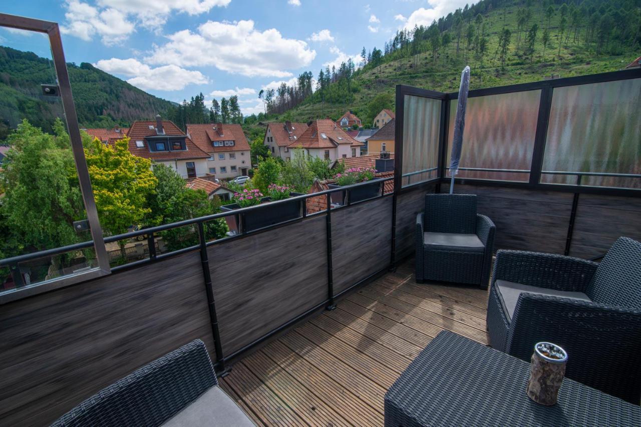 Ferienwohnung Bergblick -Keine Monteure- Goslar Dış mekan fotoğraf
